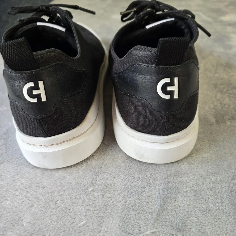 Cole Haan Men's Grandpro Rally Canvas Court Sneakers Black Size 12M C34741